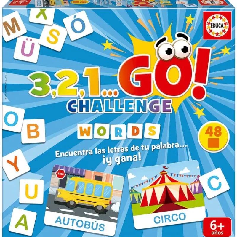 3,2,1… GO! Challenge Palabras*EDUCA