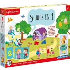 8 Jocs en 1 en Catalán*CLEMENTONI Outlet