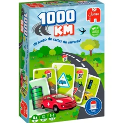 DISET Amigos Y Familia|Juegos De Mesa-1000 Kilómetros Juego de Cartas