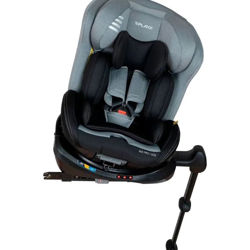 PLAY Sillas Con Isofix De 40 A 150 Cm (0 A 12 Años)-360 Pro Isize 40-150 c/ pata Grey