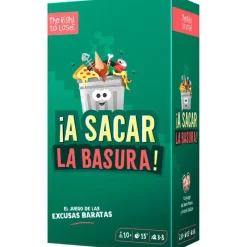 ASMODEE Amigos Y Familia-¡A Sacar la Basura! Juego Cartas