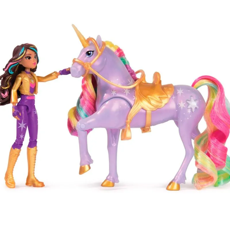 SPIN MASTER Figuras Y Figuras De Acción-Academia Unicornio Sophia & Estrella