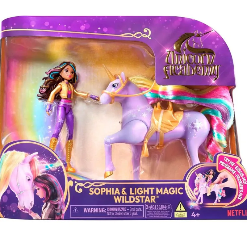 SPIN MASTER Figuras Y Figuras De Acción-Academia Unicornio Sophia & Estrella