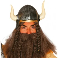FIESTAS GUIRCA Disfraces Y Complementos|Disfraces Y Complementos-Accesorio Casco de Bárbaro con Cuernos