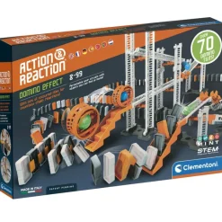 CLEMENTONI Juegos Y Juguetes Educativos-Action & Reaction Efecto Dominó