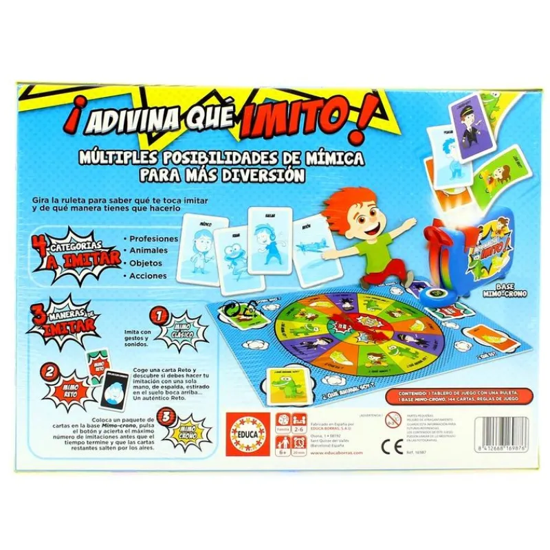 EDUCA Juegos De Mesa-Adivina Qué Imito