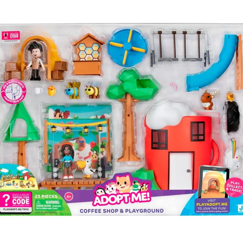SELECCION DRIM Figuras Y Figuras De Acción-Adopt Me! Playset Tienda Café