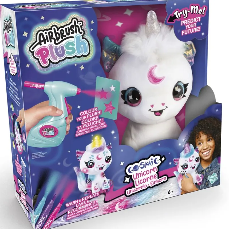 Airbrush Plush Colorea tu Unicornio*CANAL TOYS Best