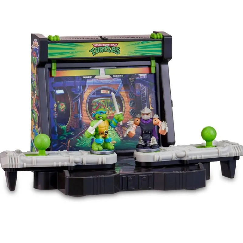 FAMOSA Figuras Y Figuras De Acción-Akedo Tortugas Ninja Battle Arena