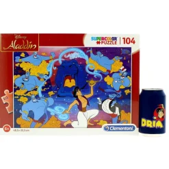 CLEMENTONI Puzzles Y Construcciones-Aladin puzzle 104 piezas