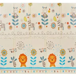 MS Mantas Y Gimnasios De Actividades-Alfombra de juegos XXL Reversible León