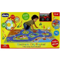 CHICCO Primera Infancia Y Preescolar|Vehículos, Trenes Y Parkings-Alfombra Electrónica Mini Turbo Touch