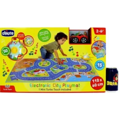 CHICCO Primera Infancia Y Preescolar|Vehículos, Trenes Y Parkings-Alfombra Electrónica Mini Turbo Touch
