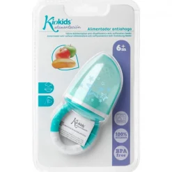 Alimentador Antiahogo silicona Azul*KIOKIDS Hot