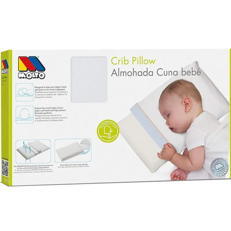 Almohada Cuna Memory Foam*MOLTO New