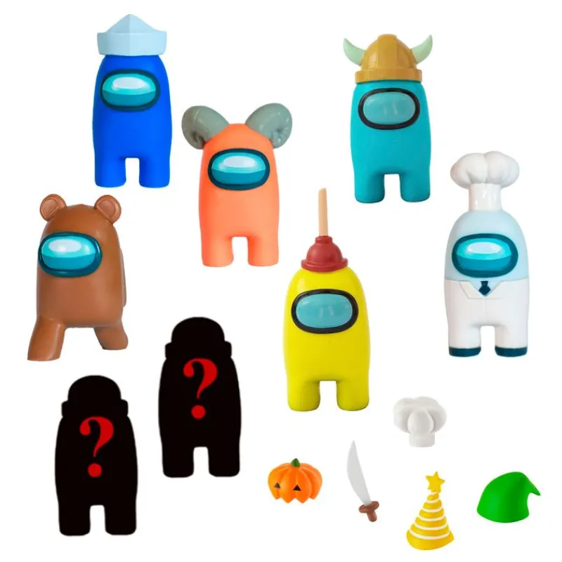 Among Us Serie 2 Pack 8 Figuras Sorpresa*BIZAK New