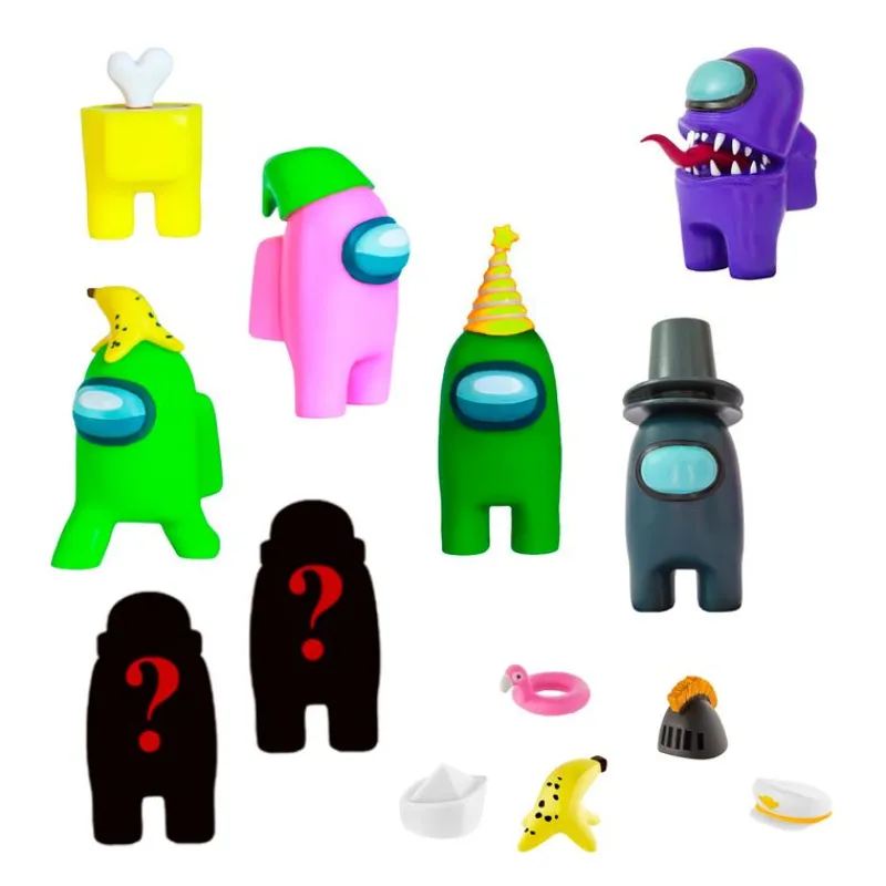 Among Us Serie 2 Pack 8 Figuras Sorpresa*BIZAK New