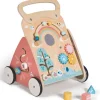 MS Andadores Para Bebés|Juegos De Madera-Andador Correpasillos madera Mimo Salmón