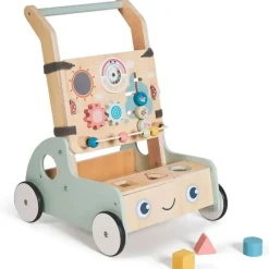 Andador Correpasillos madera Monti Turquesa*MS Sale