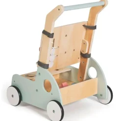 Andador Correpasillos madera Monti Turquesa*MS Sale