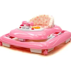 ASALVO Andadores Para Bebés-Andador Estrellas Rosa