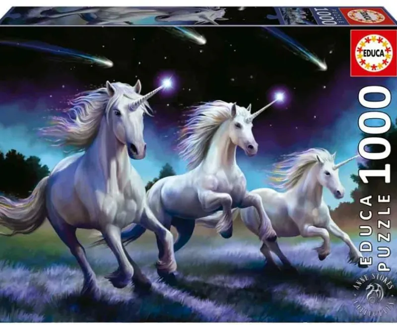 Anne Stokes Puzzle Unicornios 1000 Piezas*EDUCA Outlet