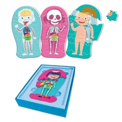 CLEMENTONI Juegos Y Juguetes Educativos-Aprende El Cuerpo Humano