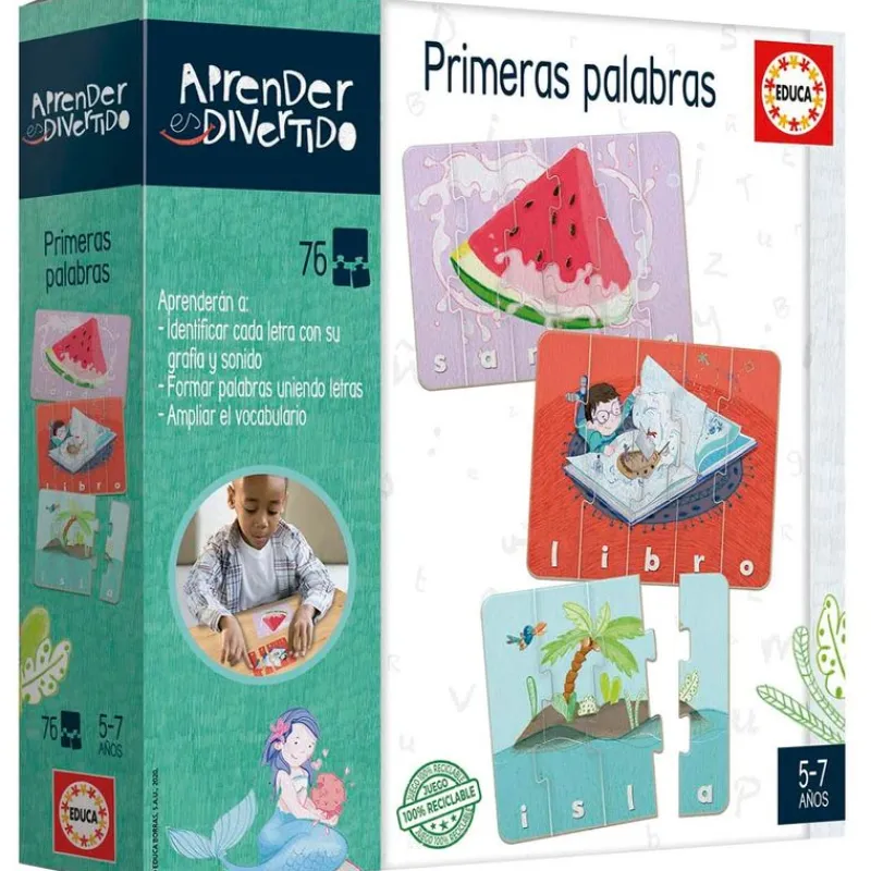 EDUCA Juegos Y Juguetes Educativos-Aprender es Divertido Primeras Palabras