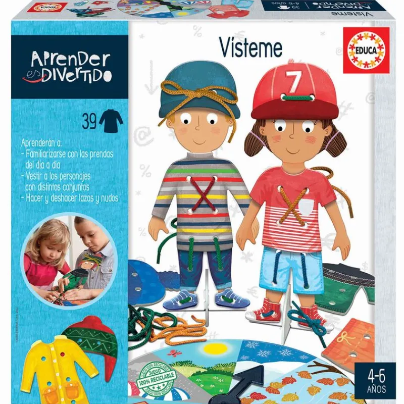 EDUCA Juegos Y Juguetes Educativos-Aprender es Divertido Vísteme