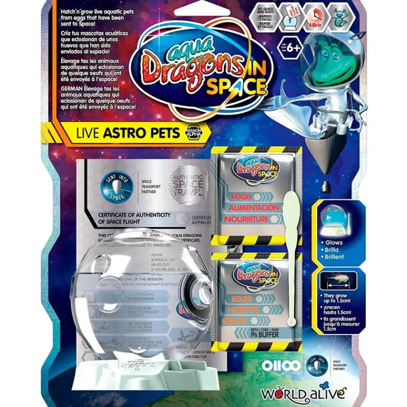 SELECCION DRIM Juegos Y Juguetes Educativos-Aqua Dragons Astro Pets Básico