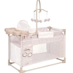 DECUEVAS Juegos Y Juguetes De Imitación-Armario Cambiador de Muñecas Verona Plegable con Accesorios