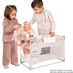 DECUEVAS Juegos Y Juguetes De Imitación-Armario Cambiador de Muñecas Verona Plegable con Accesorios