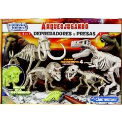 CLEMENTONI Juegos Y Juguetes Educativos-Arqueojugando Depredadores y Presas
