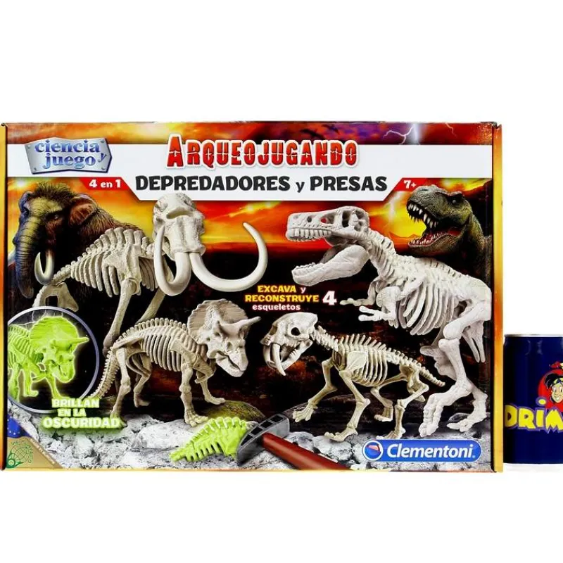 CLEMENTONI Juegos Y Juguetes Educativos-Arqueojugando Depredadores y Presas