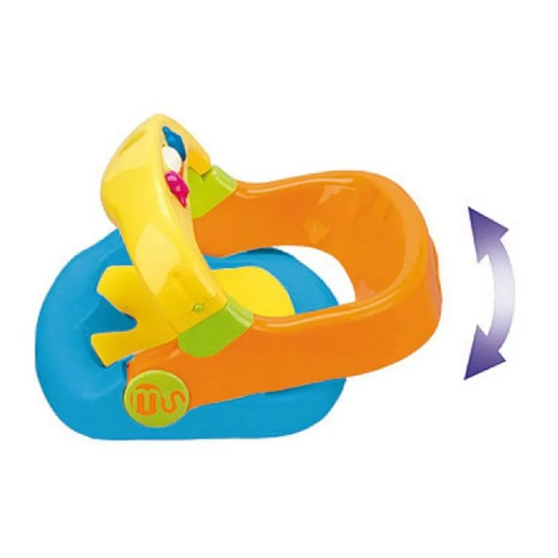 Asiento Baño Giratorio Azul/Naranja*MS Clearance