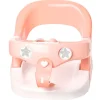 SARO Asientos Y Hamaquitas De Baño-Asiento de baño bebé abatible Salmón