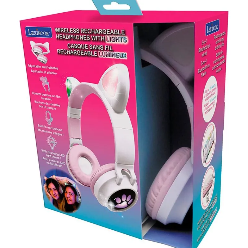 Auriculares Orejas Gato*LEXIBOOK Hot
