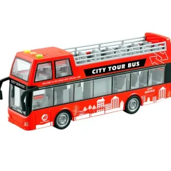 DRIM DISCOUNT Vehículos, Trenes Y Parkings-Autobús Turístico con Luz y Sonido