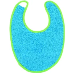 Babero Baby Rizo velcro Azul*VADEBEBE Online