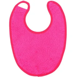 Babero Baby Rizo velcro Fucsia*VADEBEBE Hot