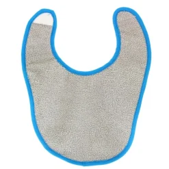 Babero Baby Rizo velcro Gris*VADEBEBE Sale