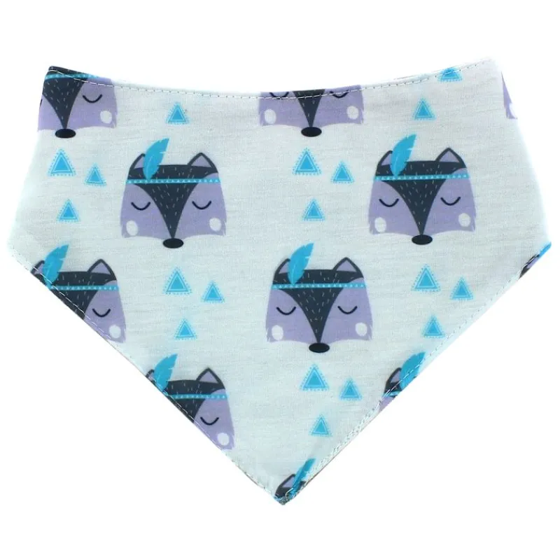 Babero bandana babitas Zorrito Azul*VADEBEBE Best