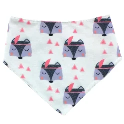 Babero bandana babitas Zorrito Rosa*VADEBEBE Sale
