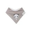 Babero Bandana Panda Gris*BONJOURBÉBÉ Online