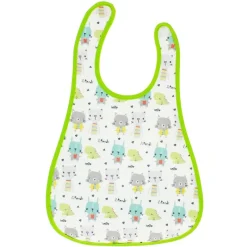 VADEBEBE Baberos-Babero Impermeable con Velcro Friends