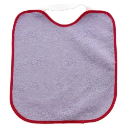 Baberos rizo y goma cuello Rosa y Lila 2 uds*VADEBEBE Best