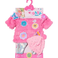 Baby Born Deluxe Conjunto Abrigo Rosa*ZAPF Sale