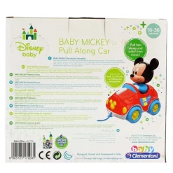 CLEMENTONI Primera Infancia Y Preescolar-Baby Mickey Coche de Arrastre