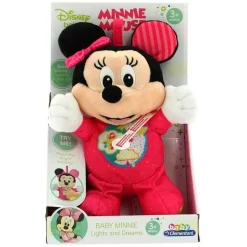 CLEMENTONI Primera Infancia Y Preescolar-Baby Minnie Peluche Luces y Sonidos