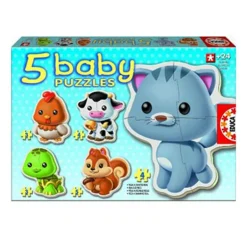 EDUCA Puzzles Y Construcciones-Baby Puzzles Animales